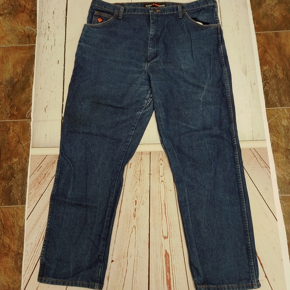 Wrangler Fire Resistant Work Jeans Size 42 x 32.